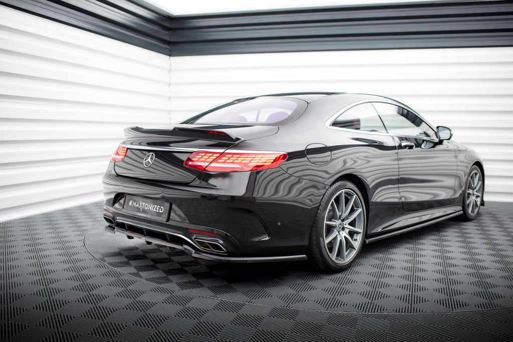 Maxton Design Splitter trasero (With Vertical Bars) para Mercedes-Benz S Coupe AMG-Line C217 Facelift - imagen 7