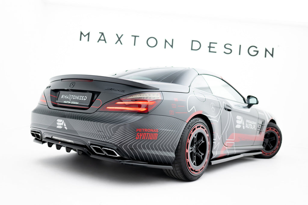 Maxton Design Splitter trasero (With Vertical Bars) para Mercedes-Benz SL 63 AMG R231 - imagen 1