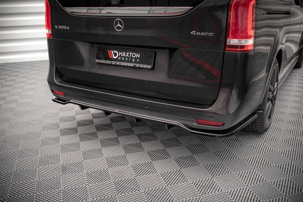 Maxton Design Splitter trasero (With Vertical Bars) para Mercedes-Benz V-Class AMG-Line W447 Facelift - imagen 5