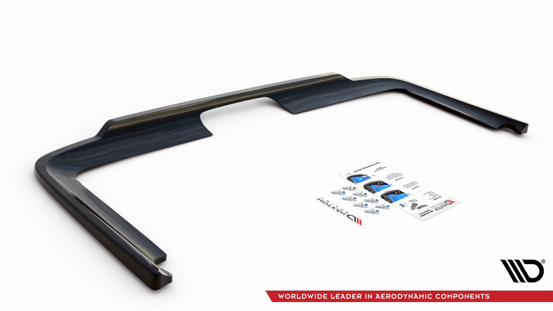 Maxton Design Splitter trasero (With Vertical Bars) para Mercedes-Benz Vito Long / V Long W447 Facelift / Facelift 2 - imagen 4