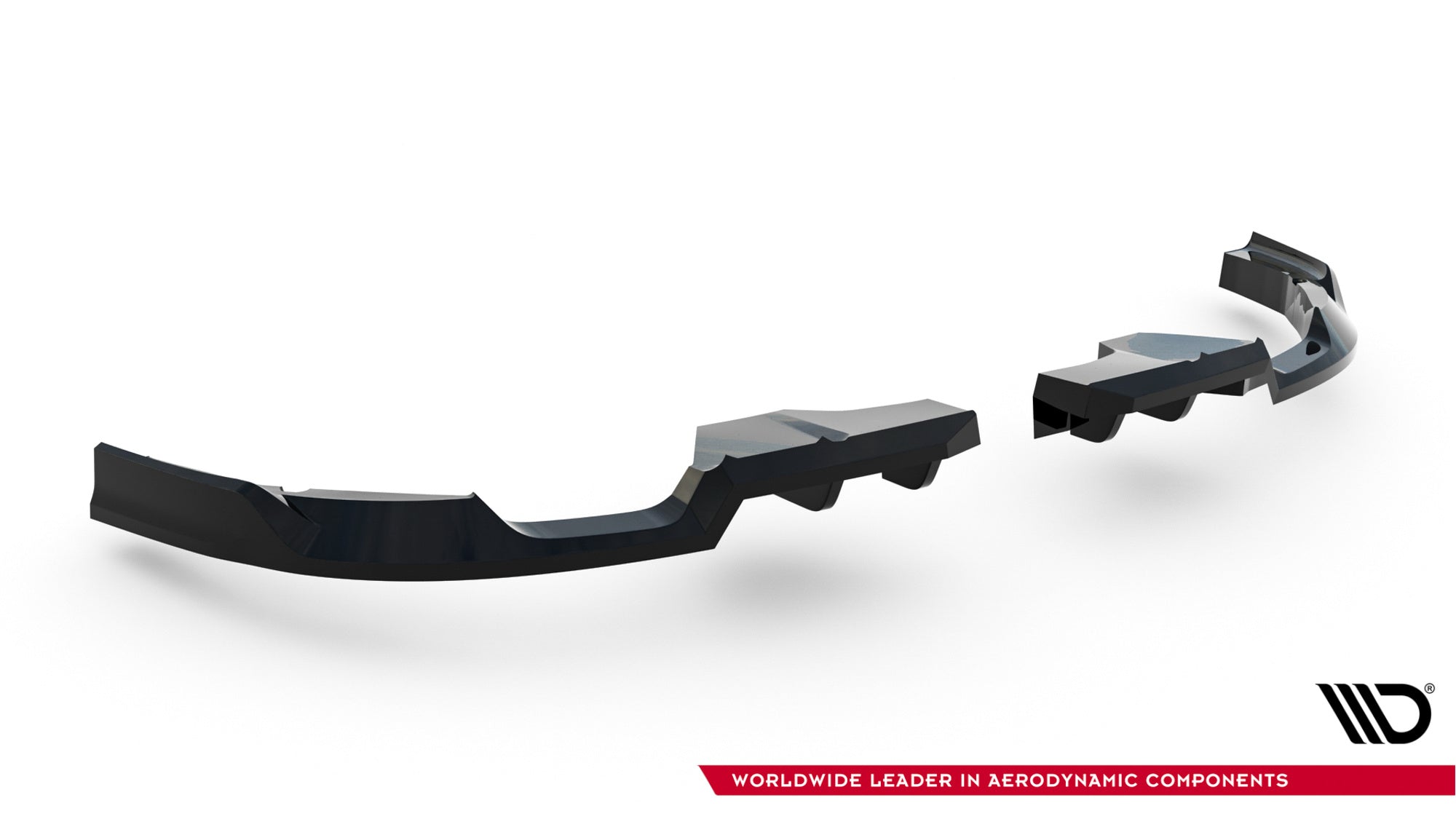 Maxton Design Splitter trasero (With Vertical Bars) para Mini Countryman JCW U25 - imagen 6