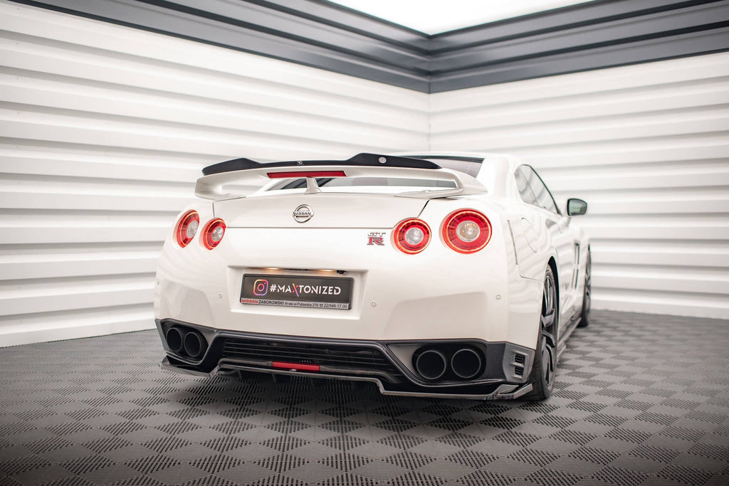 Maxton Design Splitter trasero (With Vertical Bars) para Nissan GTR R35 Facelift - imagen 3