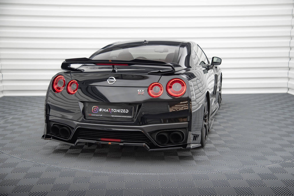 Maxton Design Splitter trasero (With Vertical Bars) para Nissan GTR R35 Facelift - imagen 3