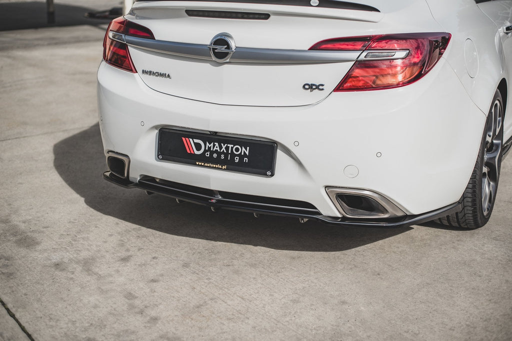 Maxton Design Splitter trasero (With Vertical Bars) para Opel Insignia Mk. 1 OPC Facelift - imagen 1