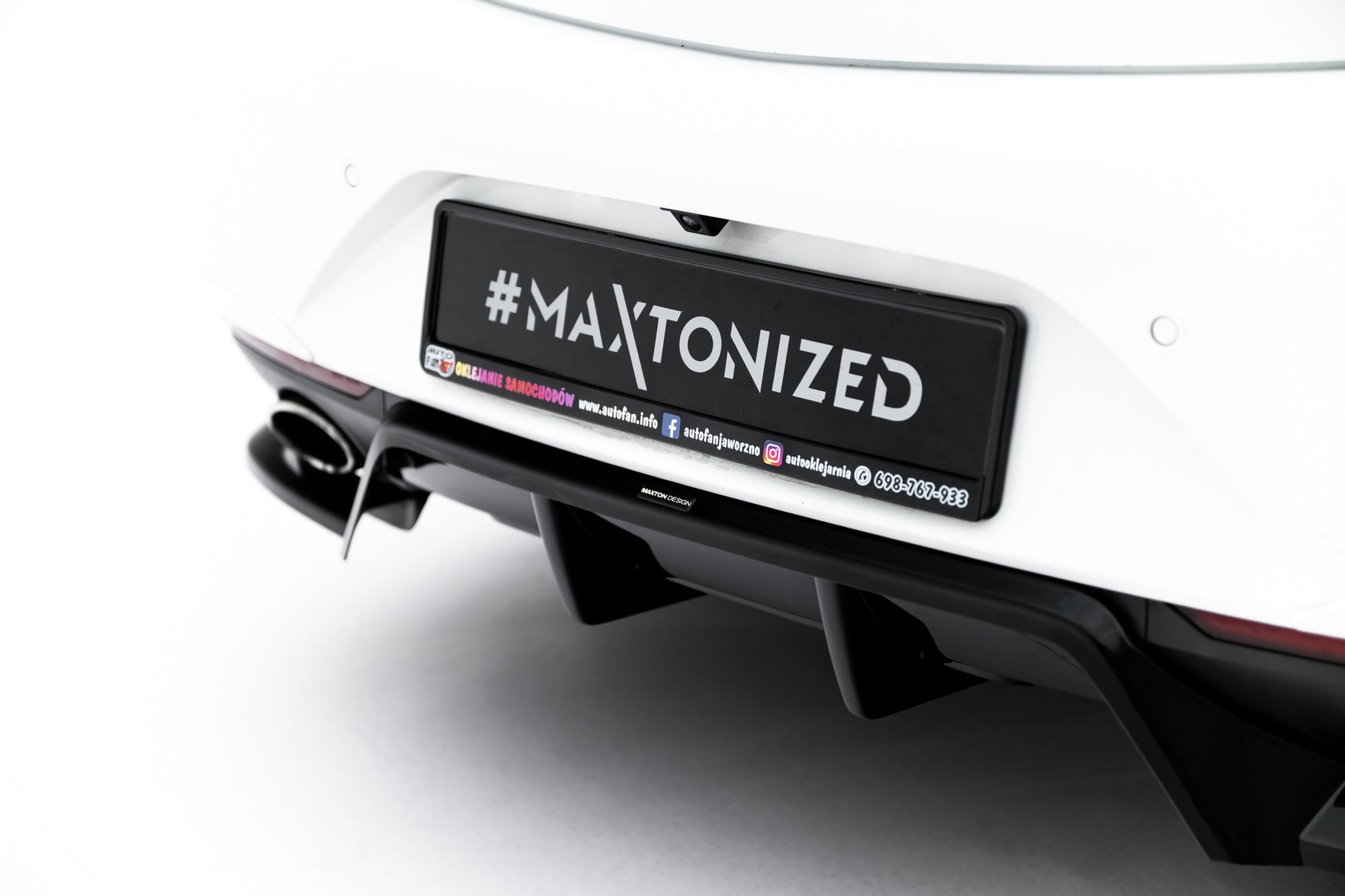 Maxton Design Splitter trasero (With Vertical Bars) para Opel Insignia OPC-Line Mk2 - imagen 3