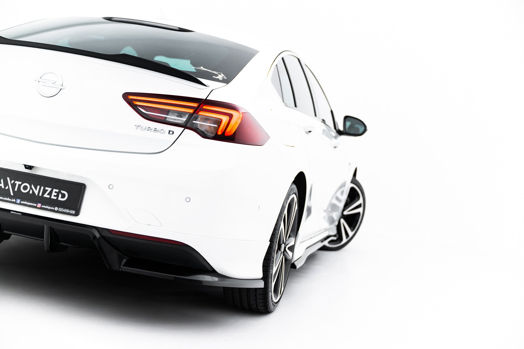 Maxton Design Splitter trasero (With Vertical Bars) para Opel Insignia OPC-Line Mk2 - imagen 5