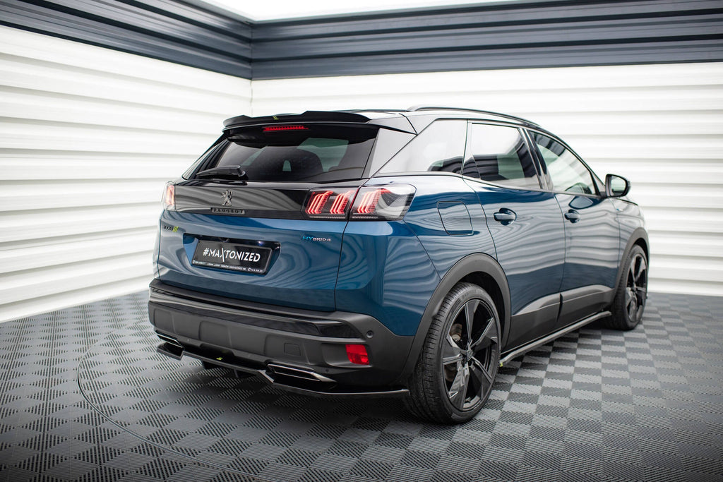 Maxton Design Splitter trasero (With Vertical Bars) para Peugeot 3008 GT-Line Mk2 Facelift - imagen 1