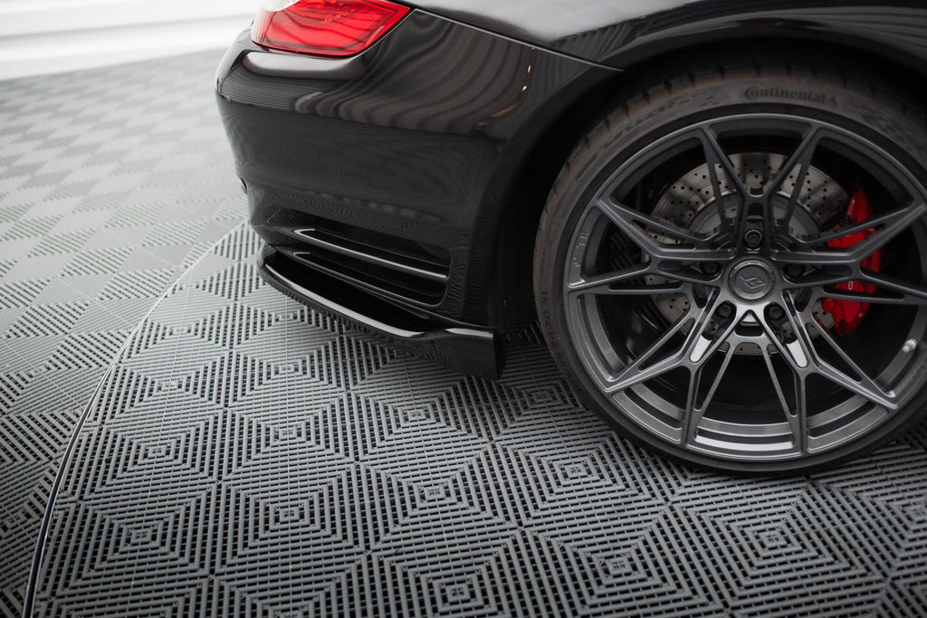 Maxton Design Splitter trasero (With Vertical Bars) para Porsche 911 Turbo 997 - imagen 4
