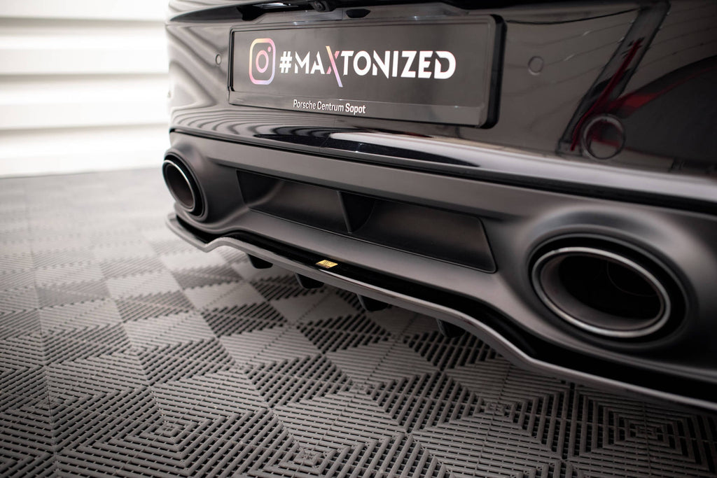 Maxton Design Splitter trasero (With Vertical Bars) para Porsche 911 Turbo S 992 - imagen 4