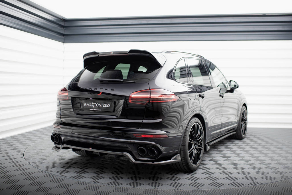 Maxton Design Splitter trasero (With Vertical Bars) para Porsche Cayenne Mk2 Facelift - imagen 2