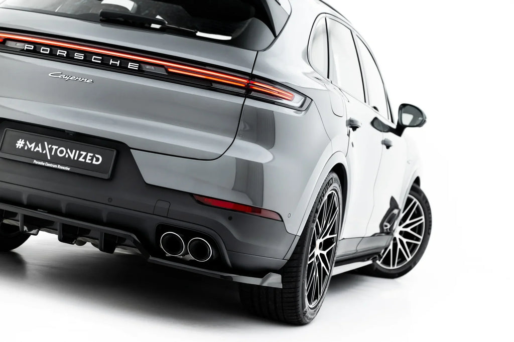 Maxton Design Splitter trasero (With Vertical Bars) para Porsche Cayenne SUV / Coupe Mk3 Facelift - imagen 2