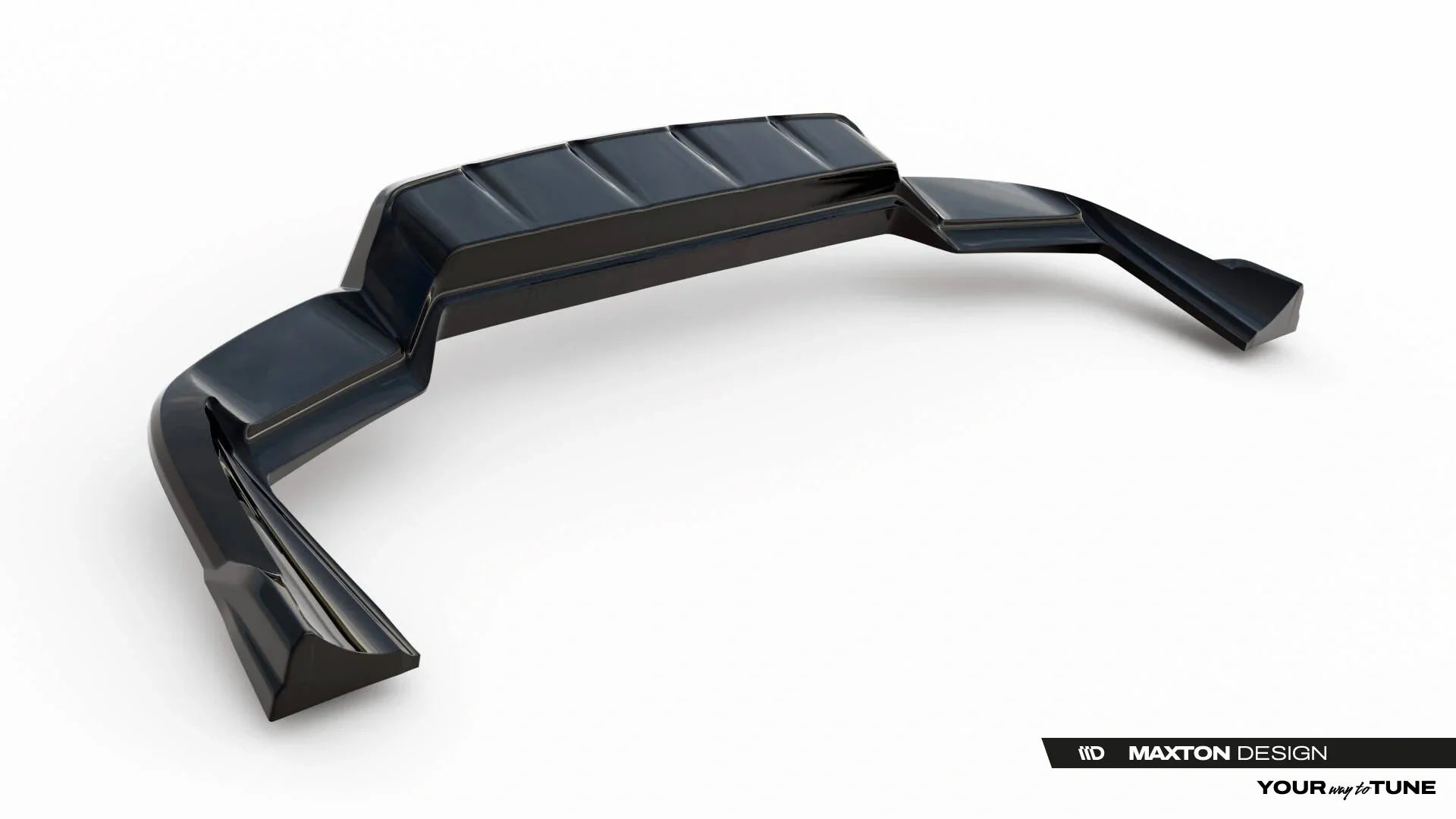 Maxton Design Splitter trasero (With Vertical Bars) para Porsche Cayenne SUV / Coupe Mk3 Facelift - imagen 6