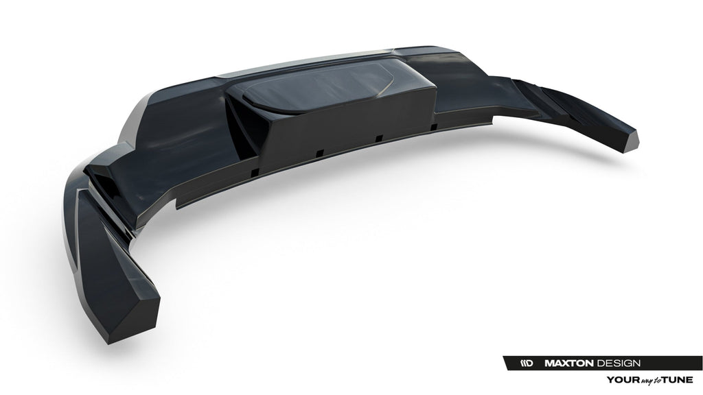 Maxton Design Splitter trasero (With Vertical Bars) para Porsche Macan EV Mk1 - imagen 8
