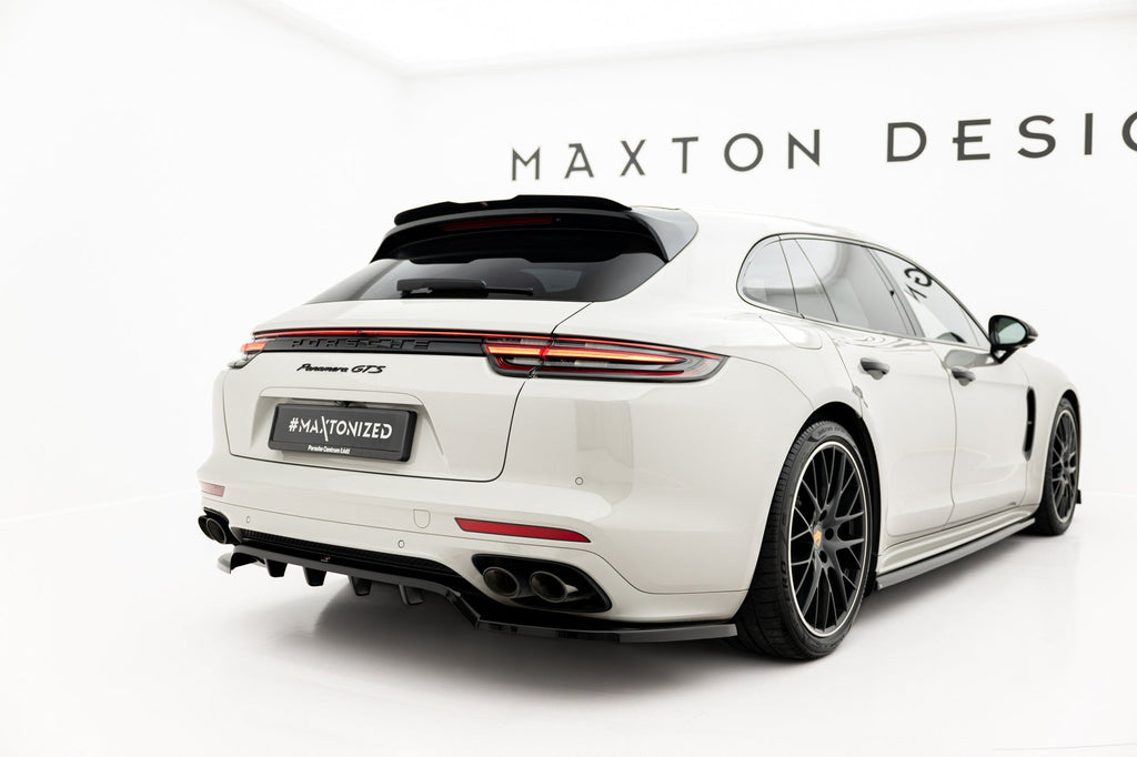 Maxton Design Splitter trasero (With Vertical Bars) para Porsche Panamera GTS Sport Turismo 971 Facelift - imagen 1