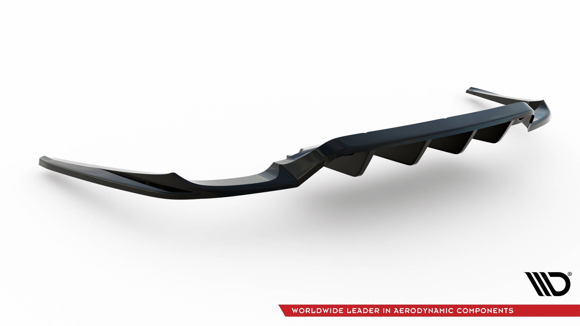 Maxton Design Splitter trasero (With Vertical Bars) para Porsche Panamera Turbo 970 - imagen 6