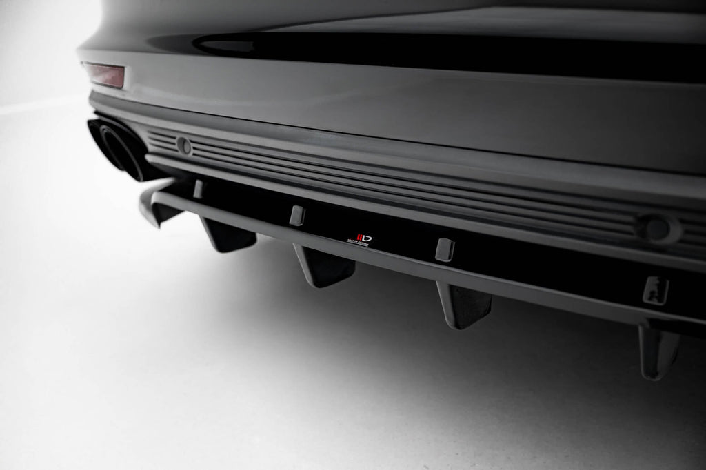 Maxton Design Splitter trasero (With Vertical Bars) para Porsche Panamera Turbo S E-Hybrid / Panamera E-Hybrid / Panamera 4S 971 - imagen 3