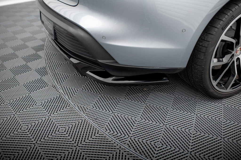 Maxton Design Splitter trasero (With Vertical Bars) para Porsche Taycan / Taycan 4 / Taycan 4S / Taycan GTS Mk1 - imagen 5