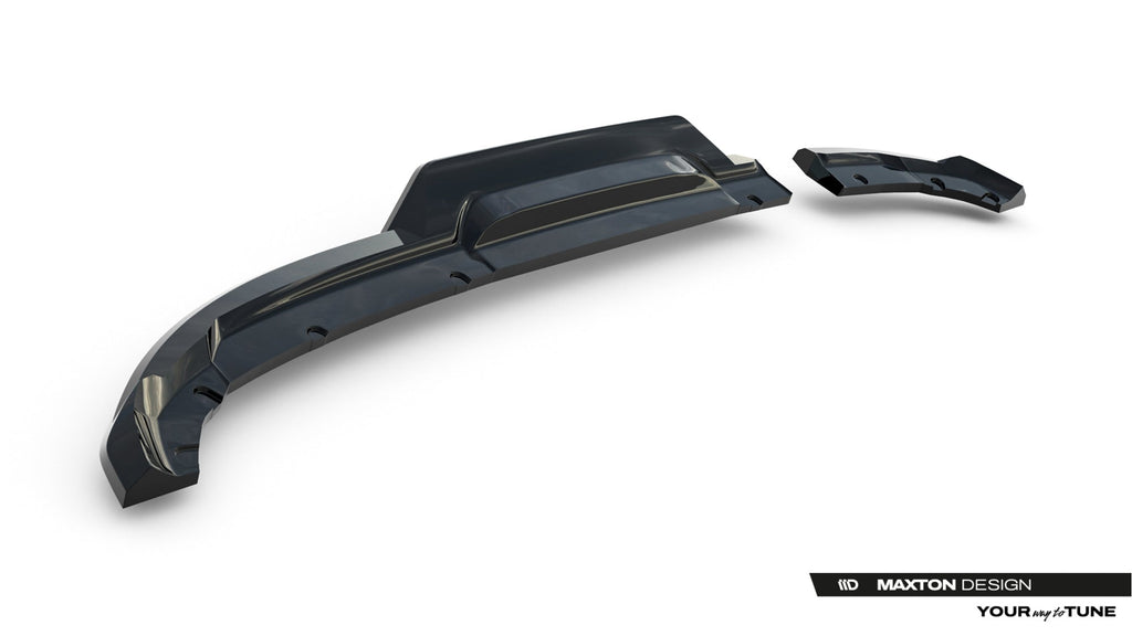 Maxton Design Splitter trasero (With Vertical Bars) para Renault Clio Mk5 Facelift - imagen 6