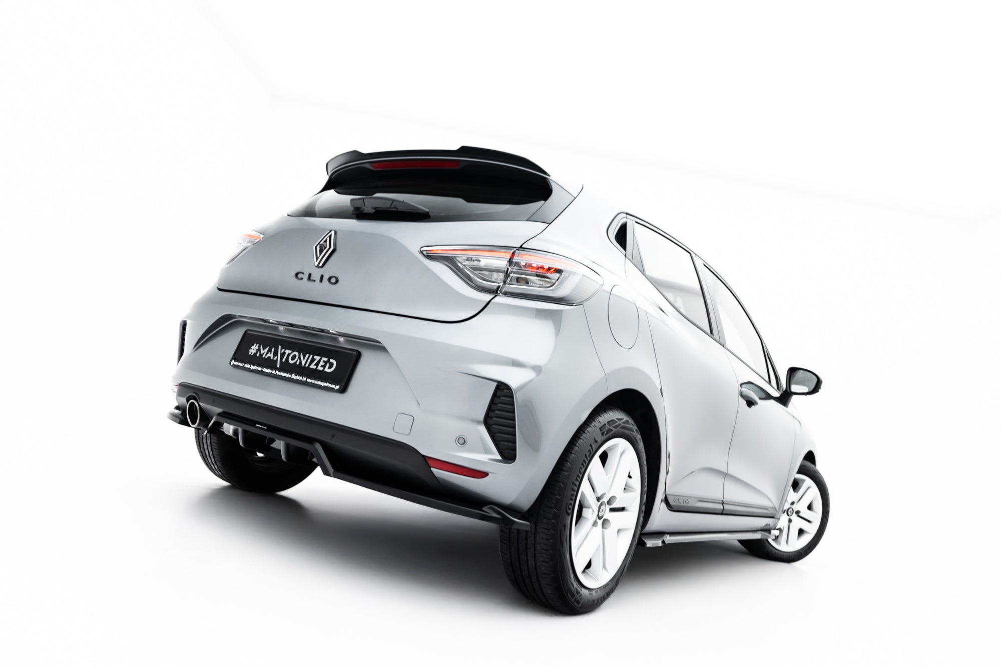 Maxton Design Splitter trasero (With Vertical Bars) para Renault Clio Mk5 Facelift - imagen 1