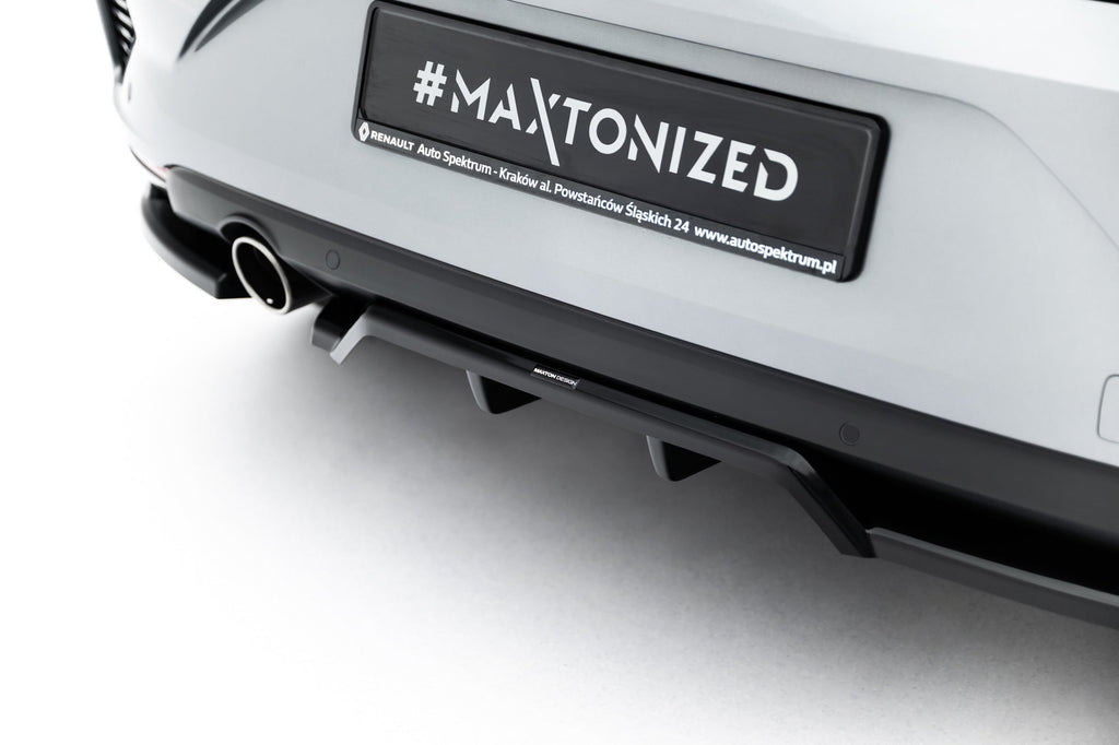 Maxton Design Splitter trasero (With Vertical Bars) para Renault Clio Mk5 Facelift - imagen 3