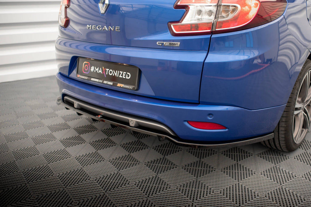 Maxton Design Splitter trasero (With Vertical Bars) para Renault Megane GT Line Grandtour Mk3 Facelift - imagen 3