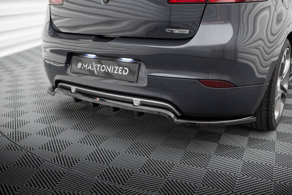 Maxton Design Splitter trasero (With Vertical Bars) para Renault Megane GT Mk3 Facelift - imagen 2