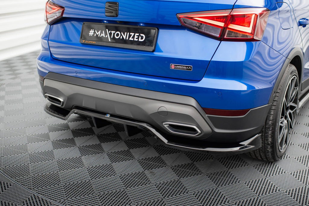 Maxton Design Splitter trasero (With Vertical Bars) para Seat Arona FR Mk1 Facelift - imagen 2