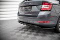 Maxton Design Splitter trasero (With Vertical Bars) para Skoda Fabia Combi Mk3 Facelift - imagen 1