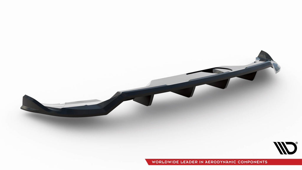 Maxton Design Splitter trasero (With Vertical Bars) para Skoda Kamiq Monte Carlo Mk1 Facelift - imagen 4