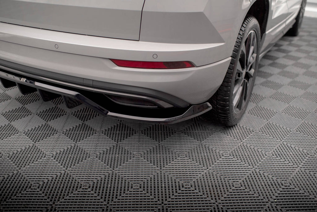 Maxton Design Splitter trasero (With Vertical Bars) para Skoda Karoq Sportline Mk1 Facelift - imagen 3