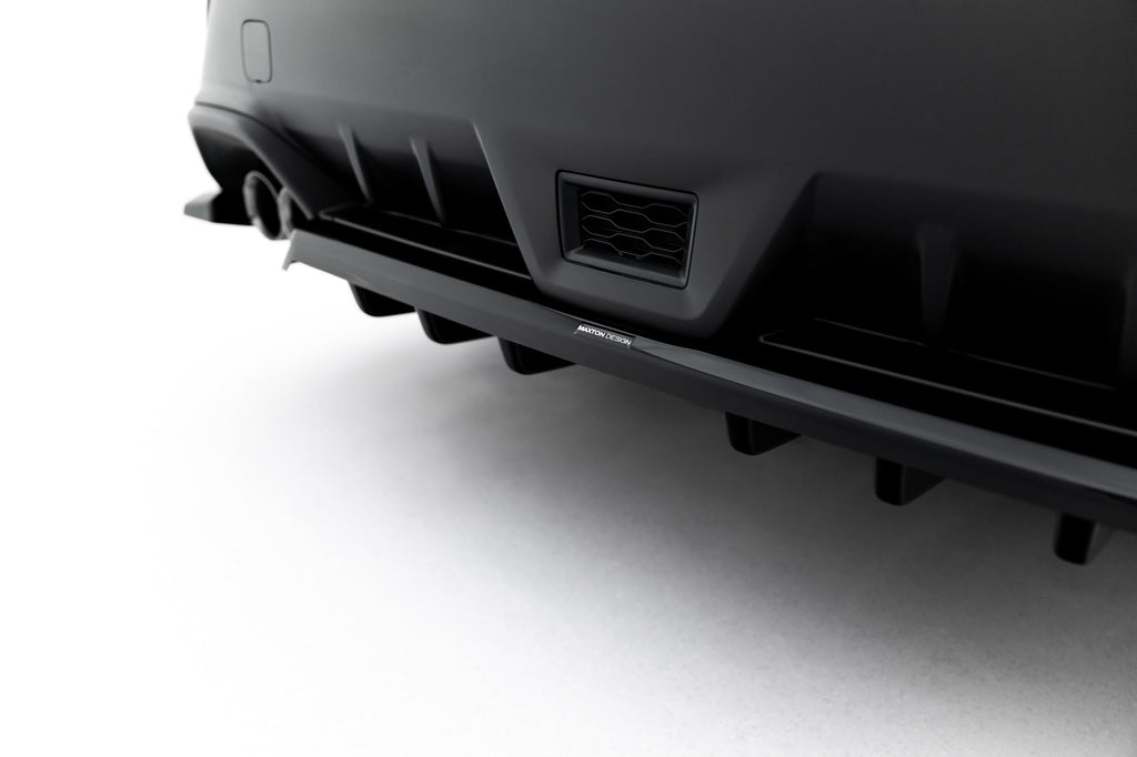 Maxton Design Splitter trasero (With Vertical Bars) para Subaru WRX STI Mk2 - imagen 4
