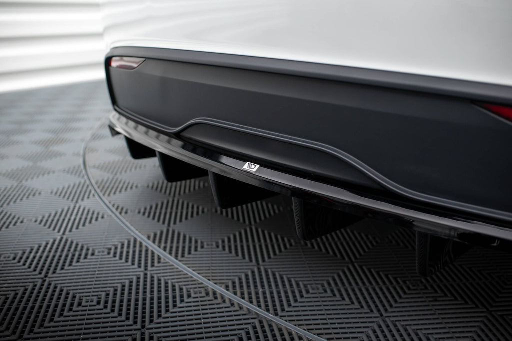 Maxton Design Splitter trasero (With Vertical Bars) para Tesla Model X Mk1 Facelift - imagen 4
