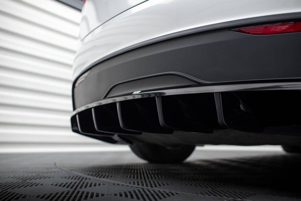 Maxton Design Splitter trasero (With Vertical Bars) para Tesla Model X Mk1 Facelift - imagen 5
