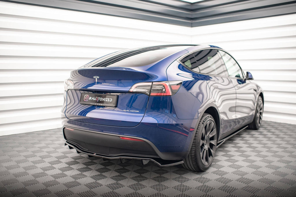 Maxton Design Splitter trasero (With Vertical Bars) para Tesla Model Y - imagen 1