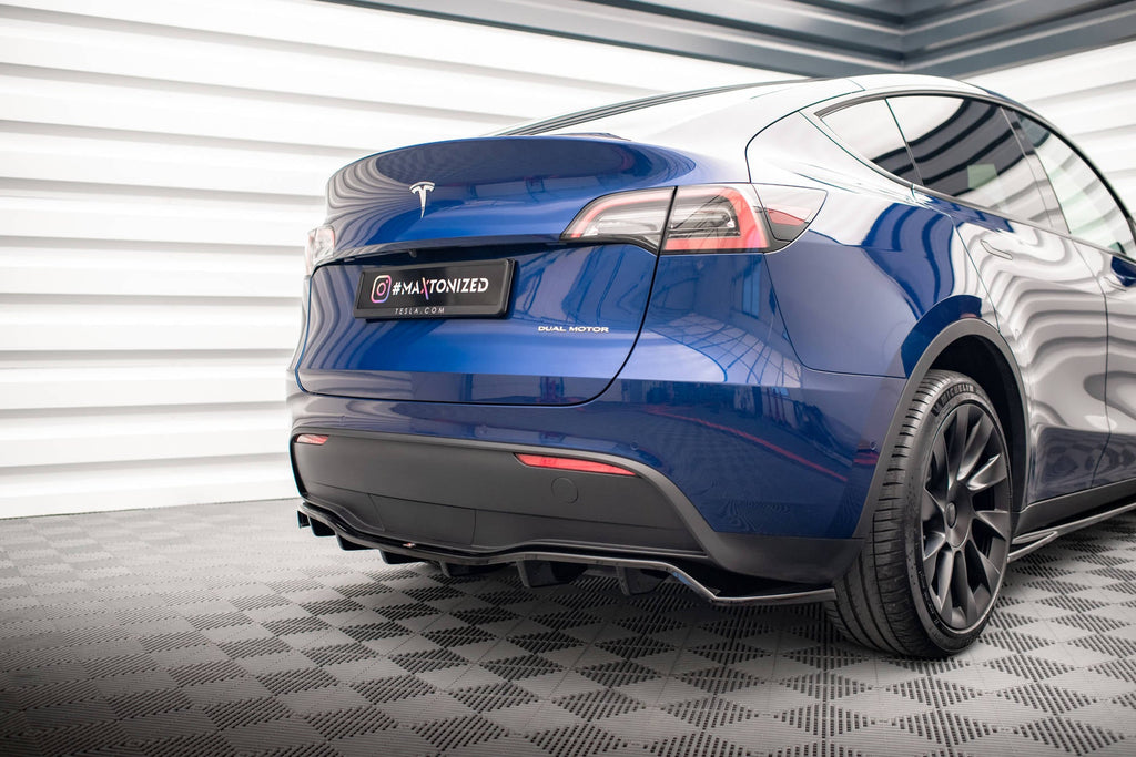 Maxton Design Splitter trasero (With Vertical Bars) para Tesla Model Y - imagen 5
