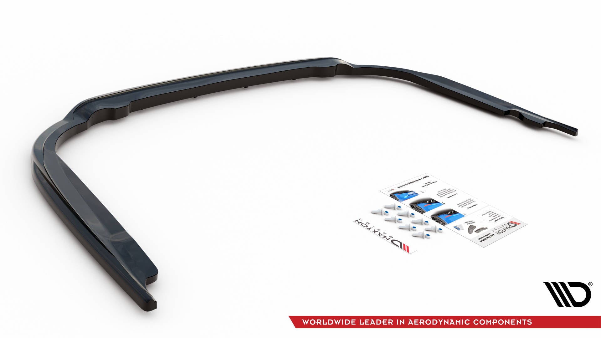 Maxton Design Splitter trasero (With Vertical Bars) para Toyota Avensis Wagon Mk3 Facelift - imagen 4