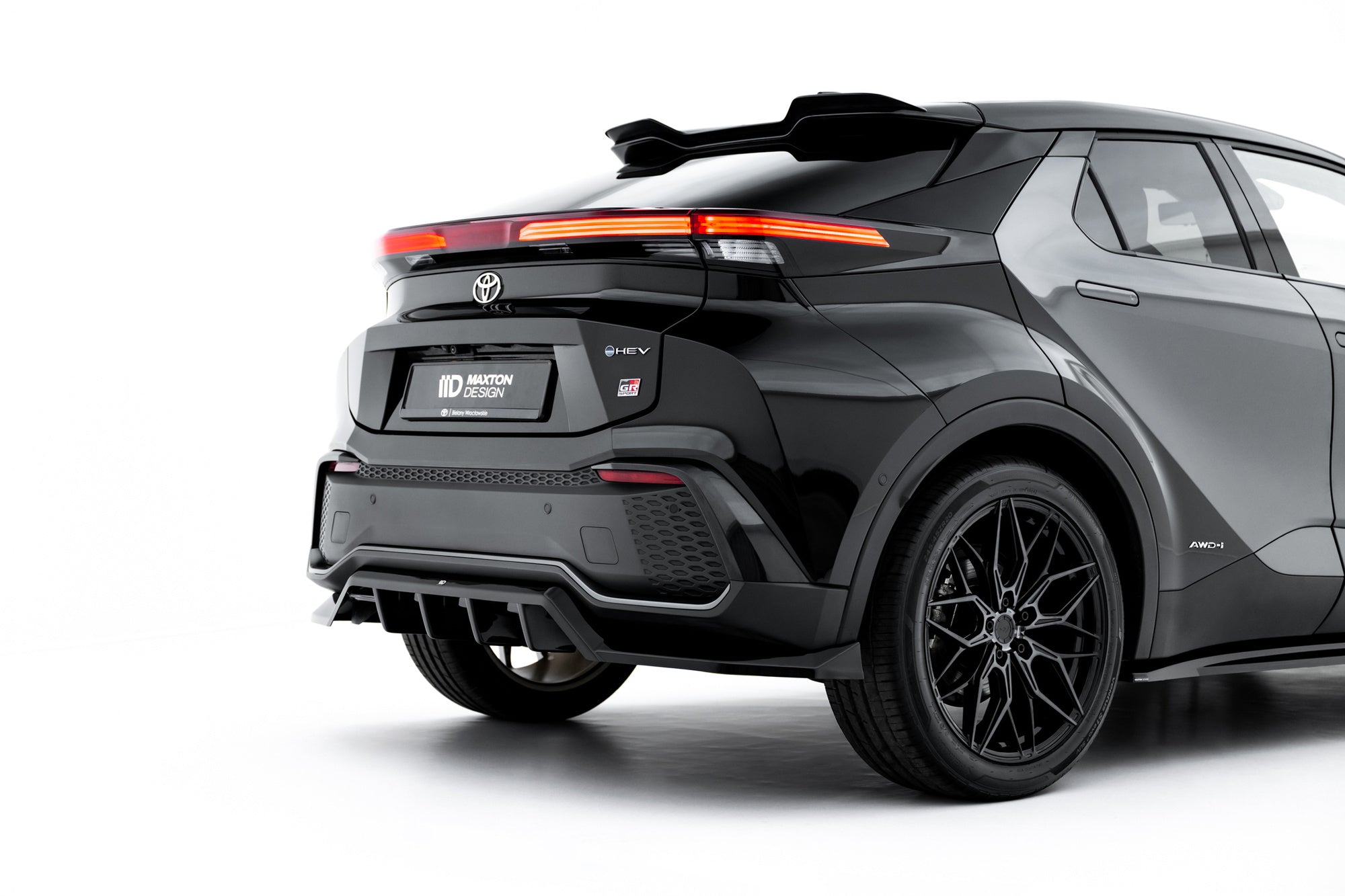 Maxton Design Splitter trasero (With Vertical Bars) para Toyota C-HR Mk2 - imagen 1