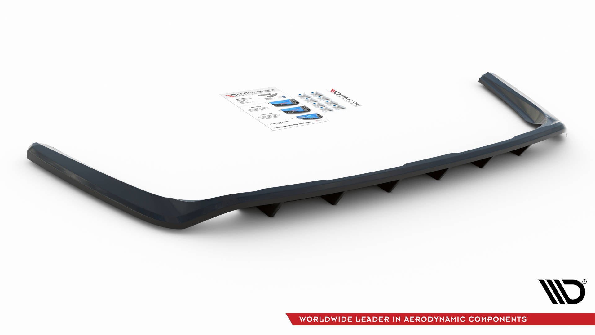 Maxton Design Splitter trasero (With Vertical Bars) para Toyota RAV4 Mk5 - imagen 4