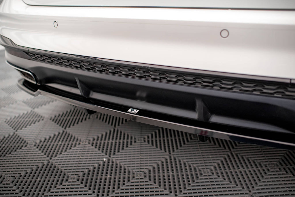 Maxton Design Splitter trasero (With Vertical Bars) V.1 para Audi A4 S-Line B9 Facelift - imagen 2