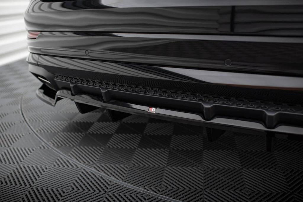 Maxton Design Splitter trasero (With Vertical Bars) V.1 para Audi SQ8 / Q8 S-Line Mk1 Facelift - imagen 2