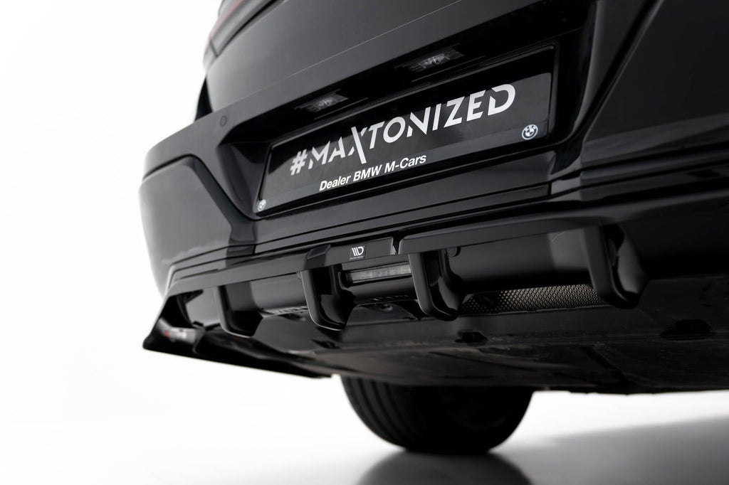 Maxton Design Splitter trasero (With Vertical Bars) V.1 para BMW 7 M-Pack G70 - imagen 4