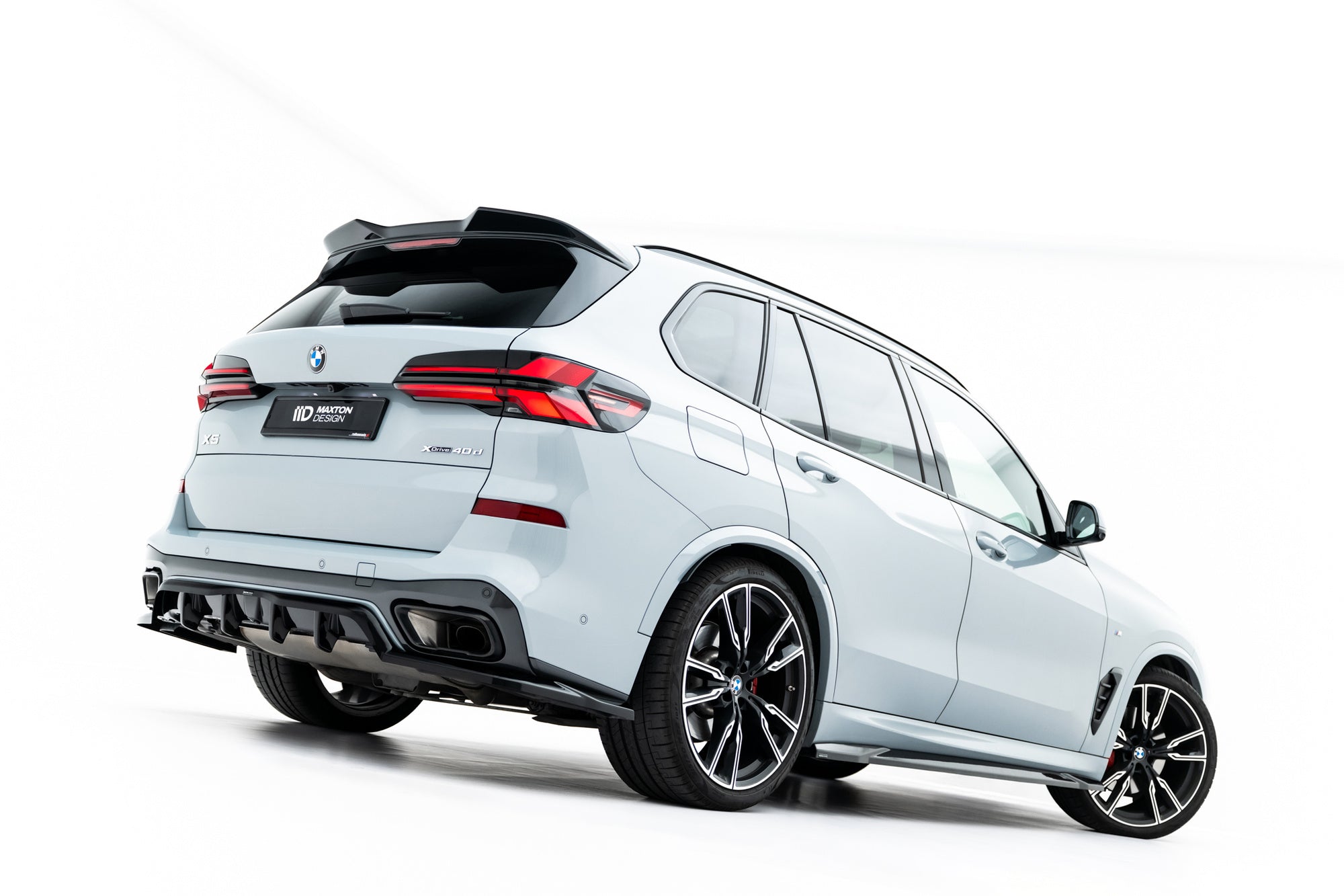 Maxton Design Splitter trasero (With Vertical Bars) V.1 para BMW X5 M-Pack G05 Facelift - imagen 3