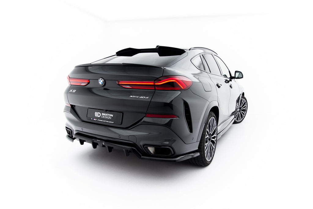 Maxton Design Splitter trasero (With Vertical Bars) V.1 para BMW X6 M-Pack G06 Facelift - imagen 1