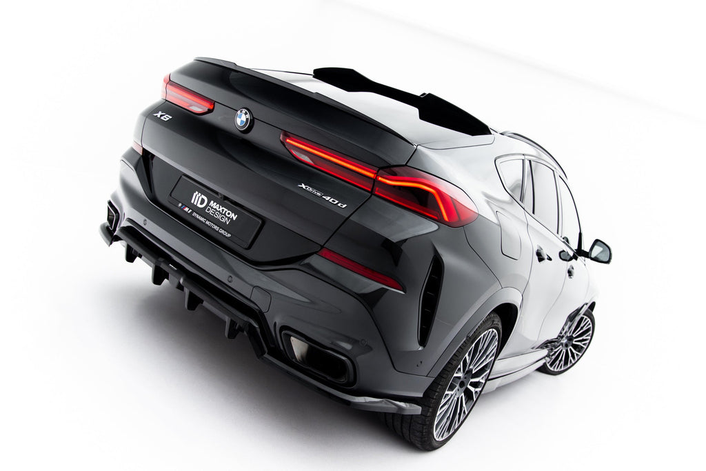 Maxton Design Splitter trasero (With Vertical Bars) V.1 para BMW X6 M-Pack G06 Facelift - imagen 5