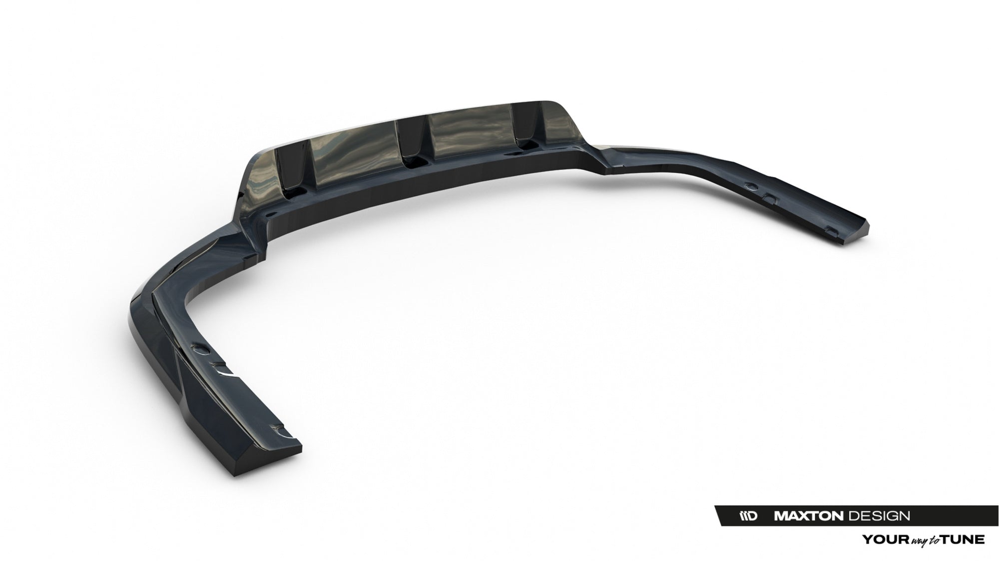 Maxton Design Splitter trasero (With Vertical Bars) V.1 para BMW X6 M-Pack G06 Facelift - imagen 8