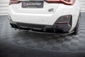 Maxton Design Splitter trasero (With Vertical Bars) V.1 para BMW i4 M-Pack G26 - imagen 1