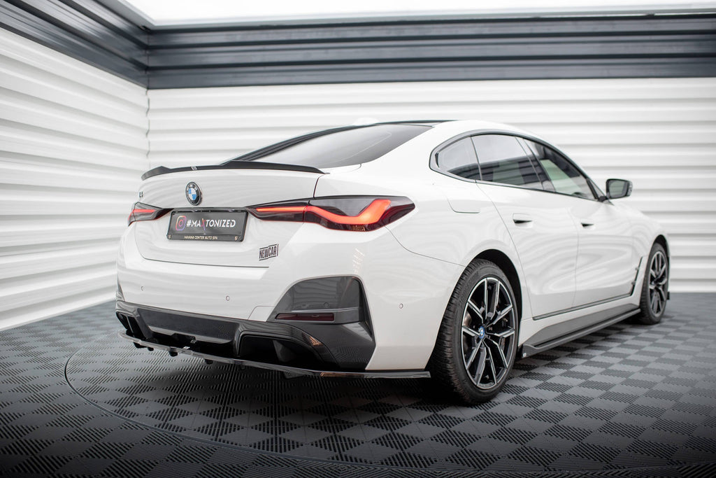 Maxton Design Splitter trasero (With Vertical Bars) V.1 para BMW i4 M-Pack G26 - imagen 4