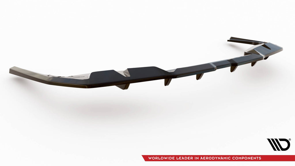 Maxton Design Splitter trasero (With Vertical Bars) V.1 para BMW i4 M-Pack G26 - imagen 5