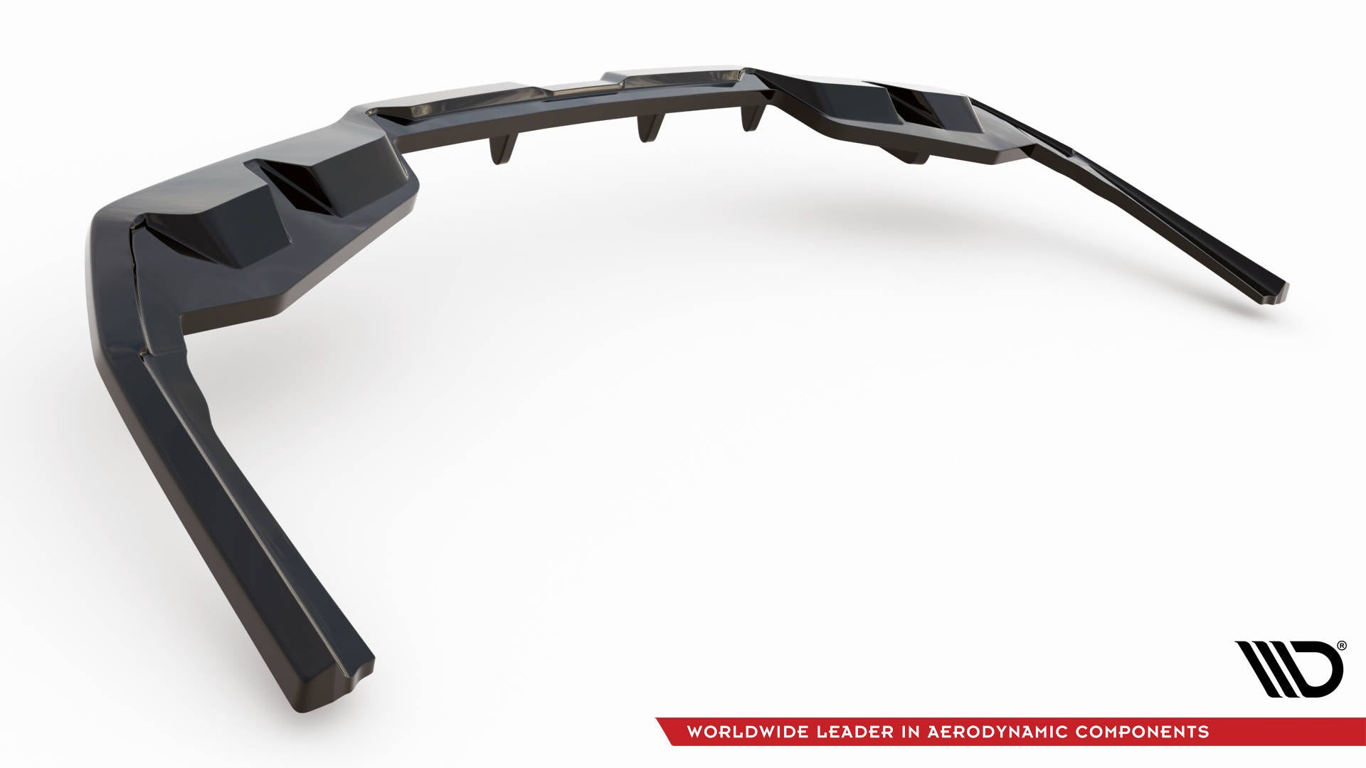 Maxton Design Splitter trasero (With Vertical Bars) V.1 para BMW i4 M-Pack G26 - imagen 6