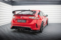 Maxton Design Splitter trasero (With Vertical Bars) V.1 para Honda Civic Type-R Mk 11 - imagen 1